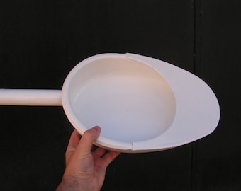 Vintage urine bottle Old metal enamel urinal Hospital bed enameled bottle Medical metal bottle Old hospital equipment Medicine collection