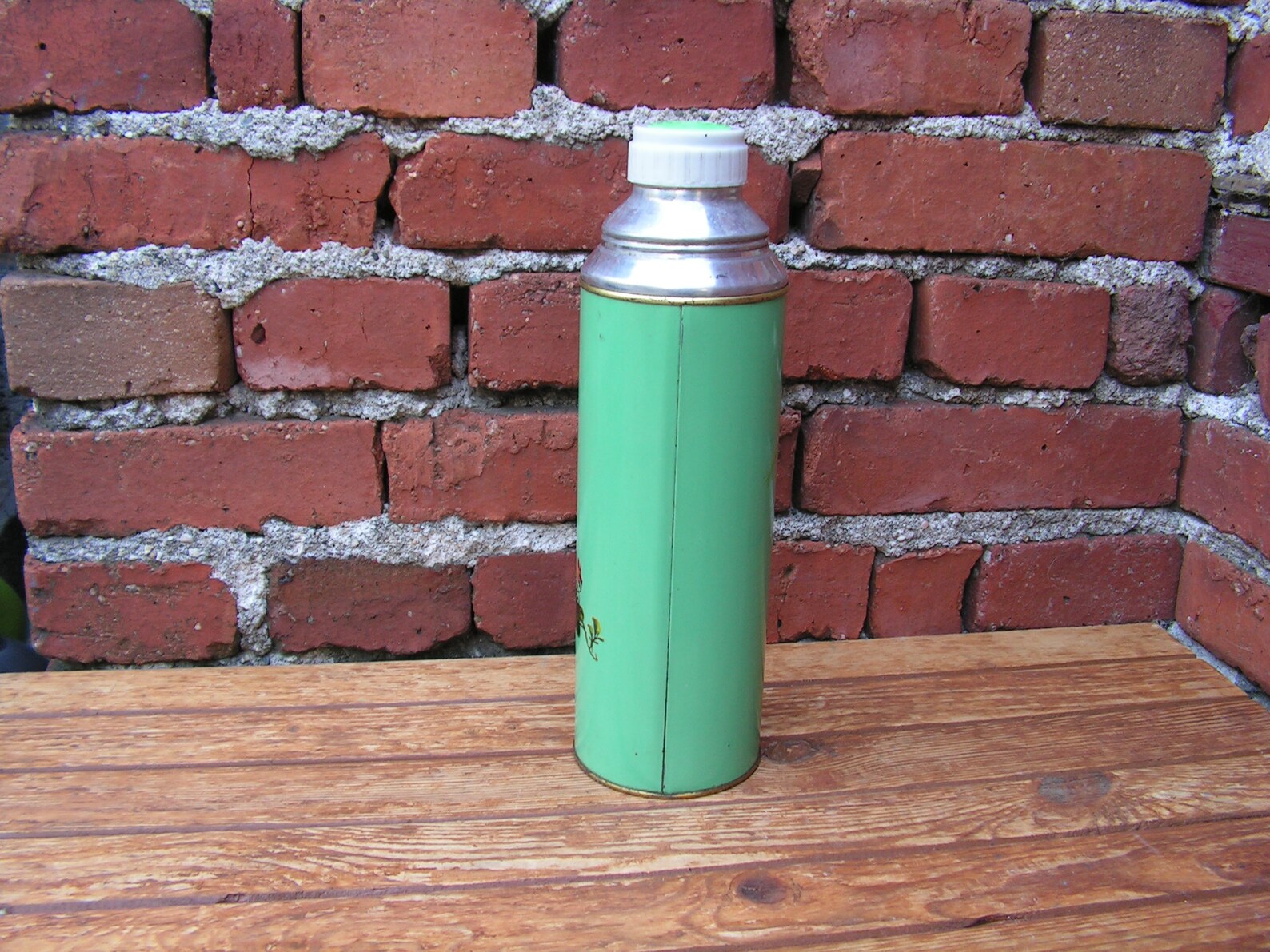 Vintage Thermos for Decoration Aluminum Thermos Without Glass Etsy