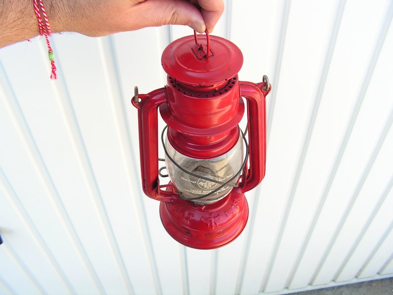 Vintage Kerosene Lantern Gas Lantern Oil Lamp Camping Gas Etsy