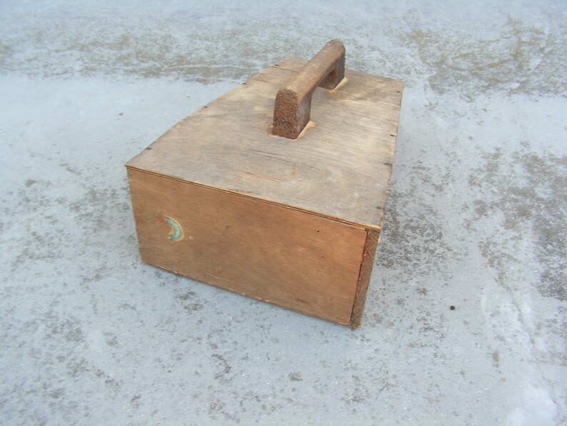 Antique Garden wooden tool Primitive picker Collect herbs Berry herbs scoop Large berry picker Big picker of herbs Wooden picker