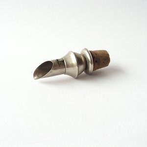 Antique cork stopper with hole, Metal cork stopper cap, Bar decor, Bottle cap, Old cocktail stopper