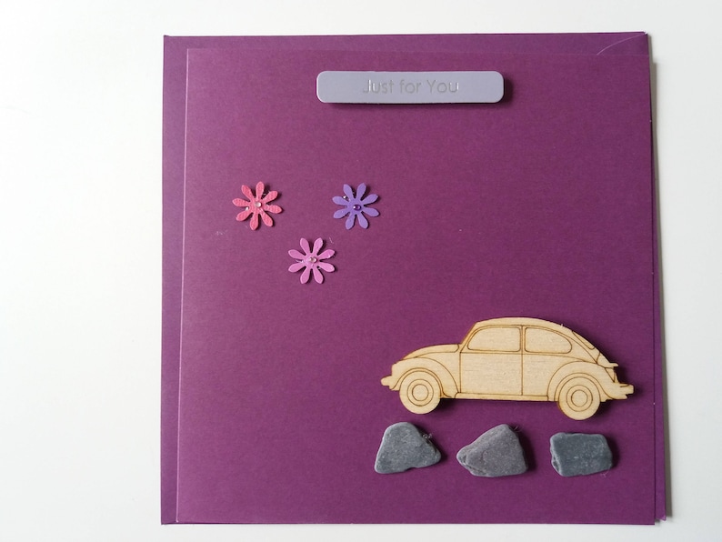Handmade Birthday Card Beetle 1 Card