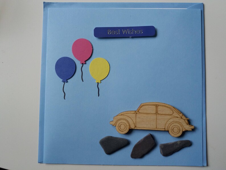 Handmade Birthday Card Beetle 1 Card