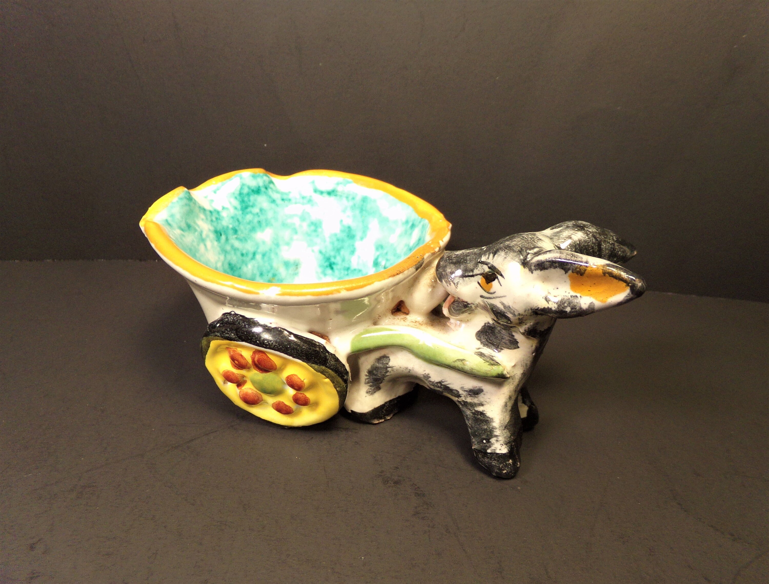 イタリアの民芸陶器 Italy pottery donkey - Etsy 日本
