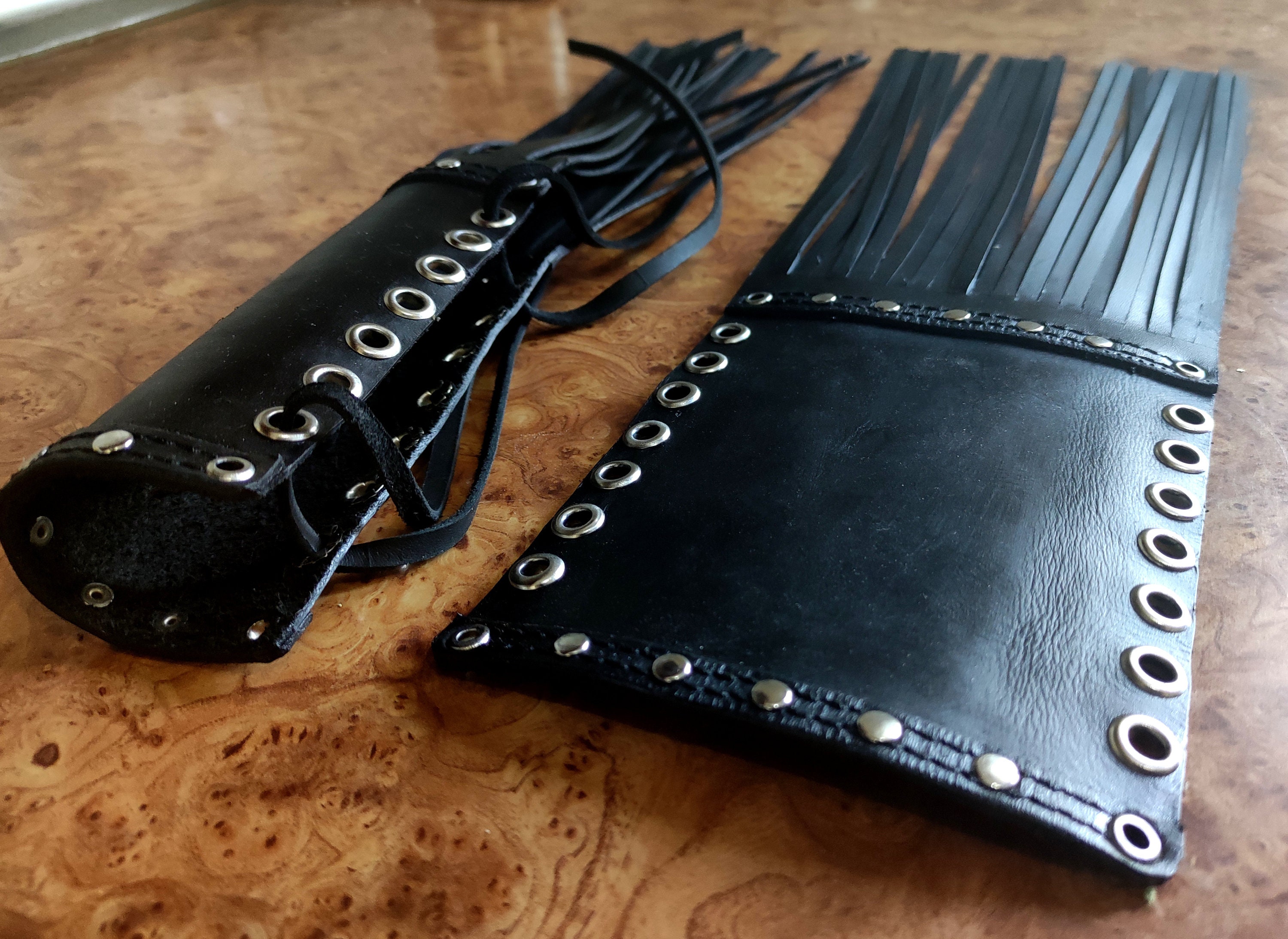 Genuine Leather Special Design Motorcycle Grip Covers Wraps Black Hand Made Harley Davidson Non