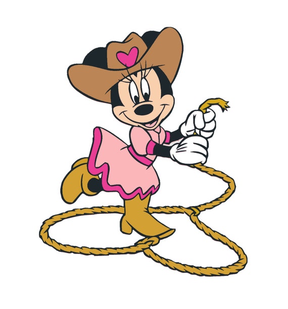 minnie mouse cowgirl hat
