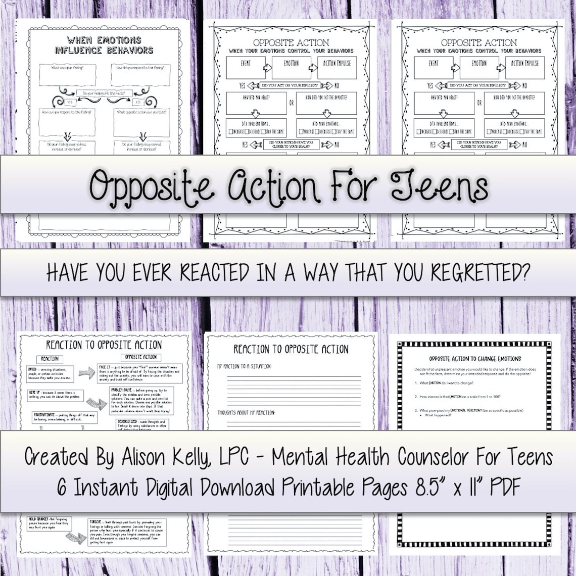 Do This Not That Opposite Action DBT Skills Coping Etsy de