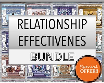 RELATIONSHIP EFFECTIVENESS (146 Pages)  - Do-It-Yourself DBT - Coping Skills For Teens