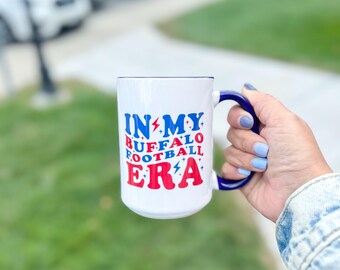 In my Buffalo football era coffee mug