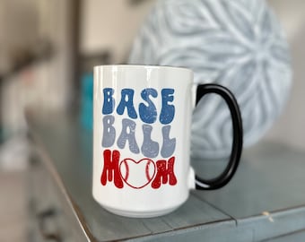 Baseball Mom Coffee Mug