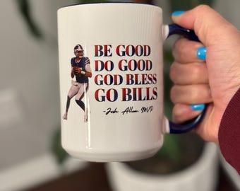 Do good, be good, God Bless MVP mug