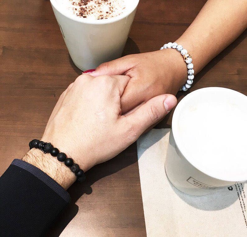 matching gift Couples bracelets His and Her bracelets King /& Queen Bracelets anniversary gift boyfriend bracelets wedding anniversary