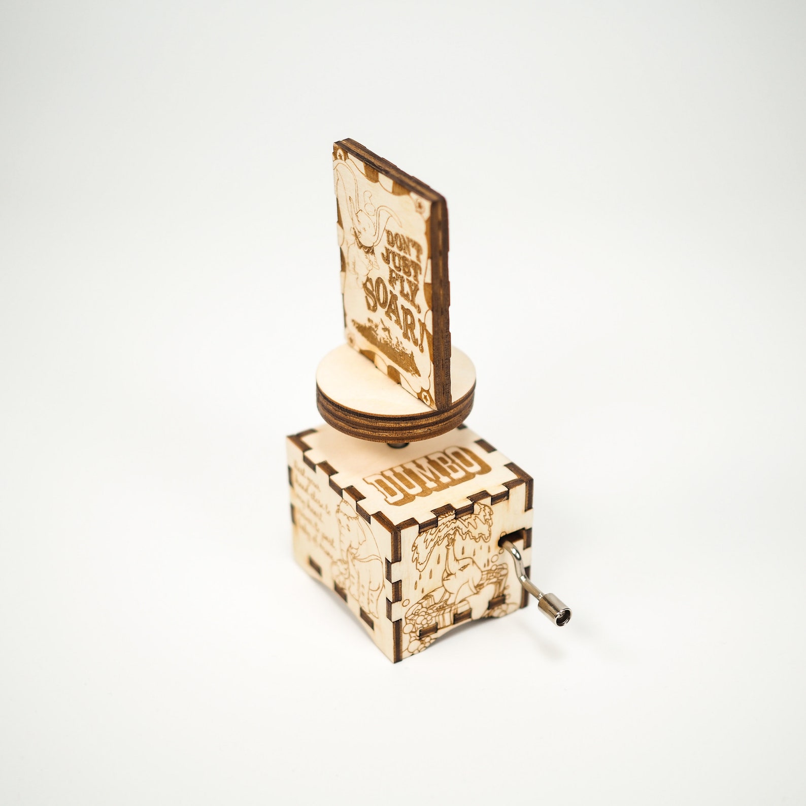 Dumbo Music Box Baby Mine Personalized With Custom Engraving Etsy