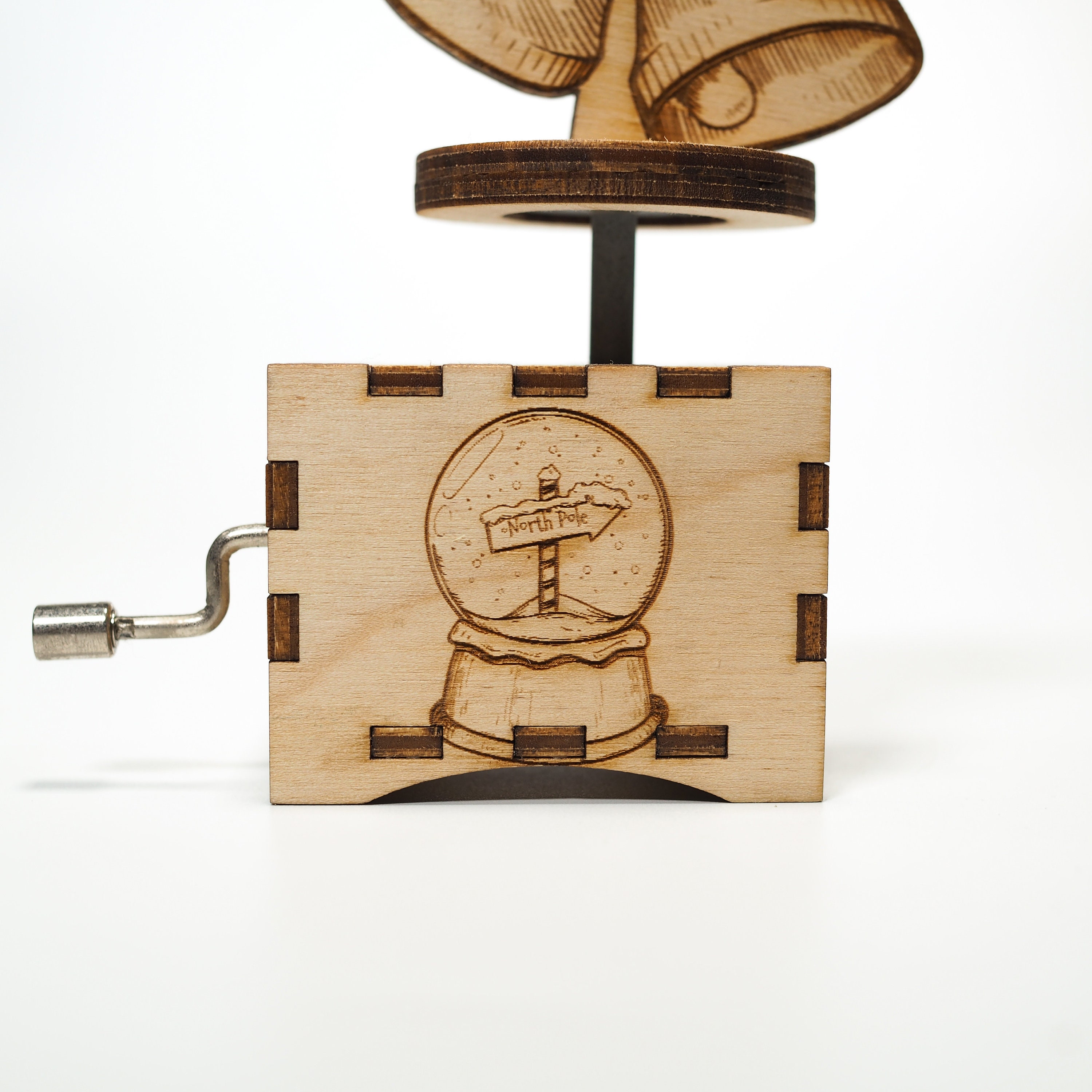 Christmas Music Box Jingle Bells Personalized engraved Etsy