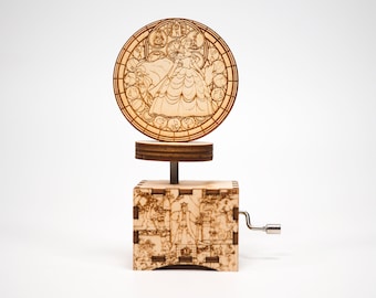 Custom music box Beauty and the Beast Tale as Old as Time  Made in USA