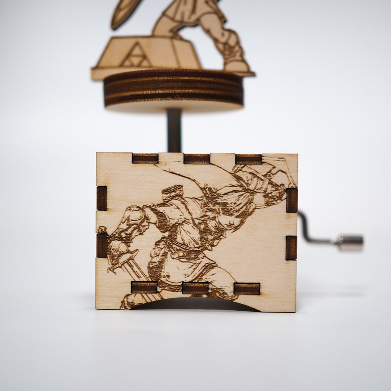 The Legend of Zelda Music Box Song of Storms Personalized Etsy