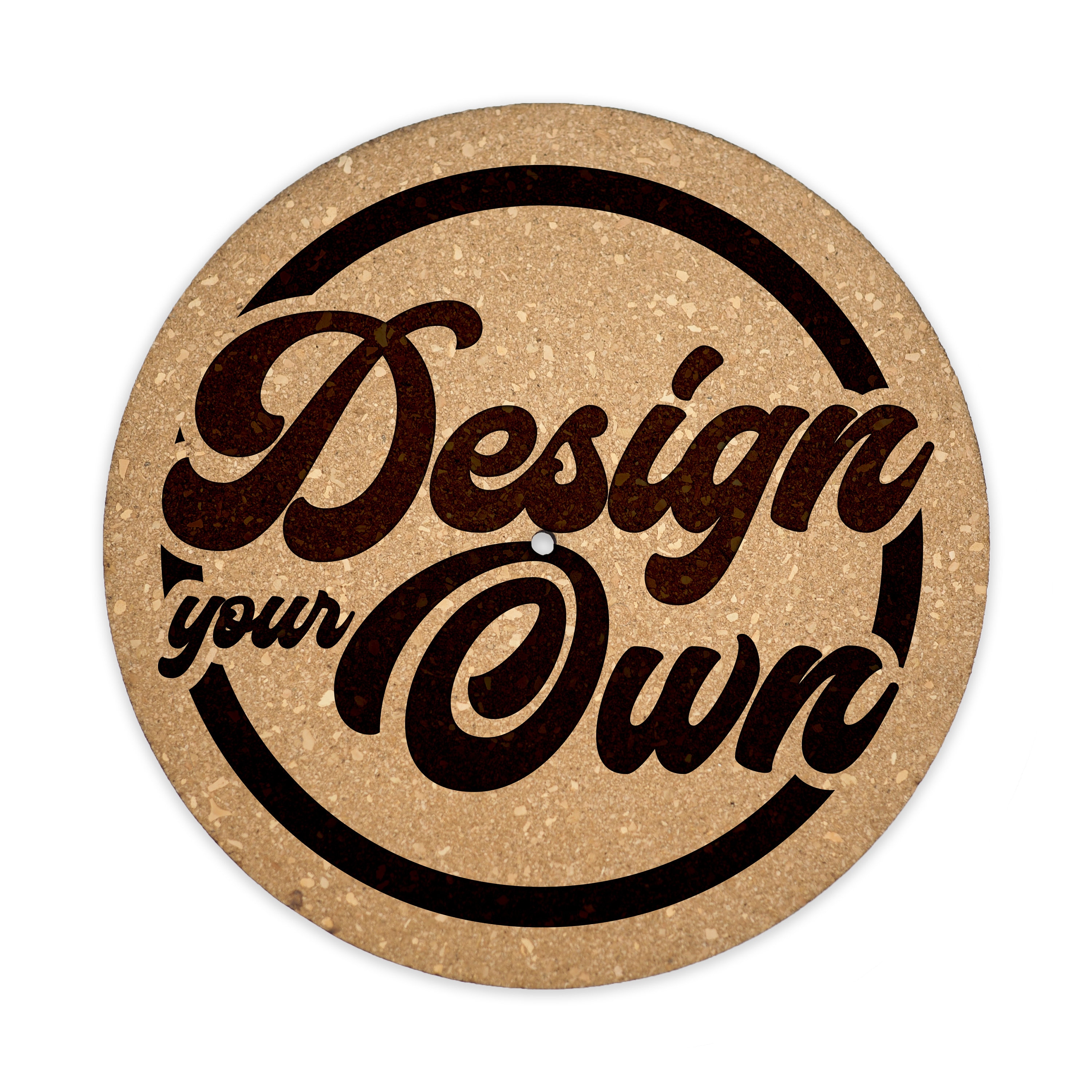 Premium Turntable Slipmat Design Your Own Custom Cork Mat Etsy