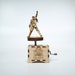 Queen wooden music box We Are The Champions unique personalized custom gift for him her handmade hand cranked collectible 