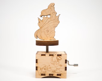 Custom music box Little Mermaid Under The Sea  Made in USA