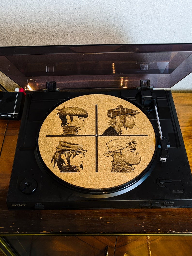 Premium Turntable Slipmat Design Your Own Custom Cork Mat Etsy