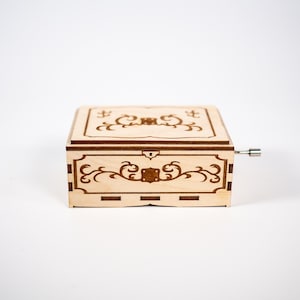 Personalisierte benutzerdefinierte Song Spieluhr Dragon Ball Tapions Thema aus Holz einzigartiges Geschenk für ihn ihr handgemachtes Sammlerstück Made in den USA