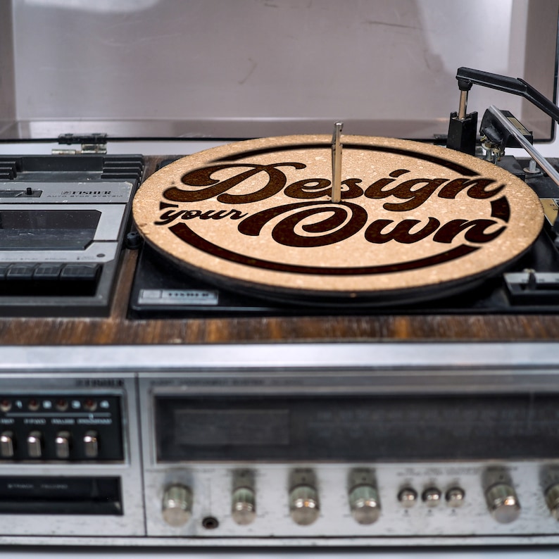Premium Turntable Slipmat Design Your Own Custom Cork Mat Etsy