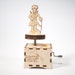 The Little Prince wooden music box Et Maintenant unique personalized custom gift for him her handmade hand cranked collectible 