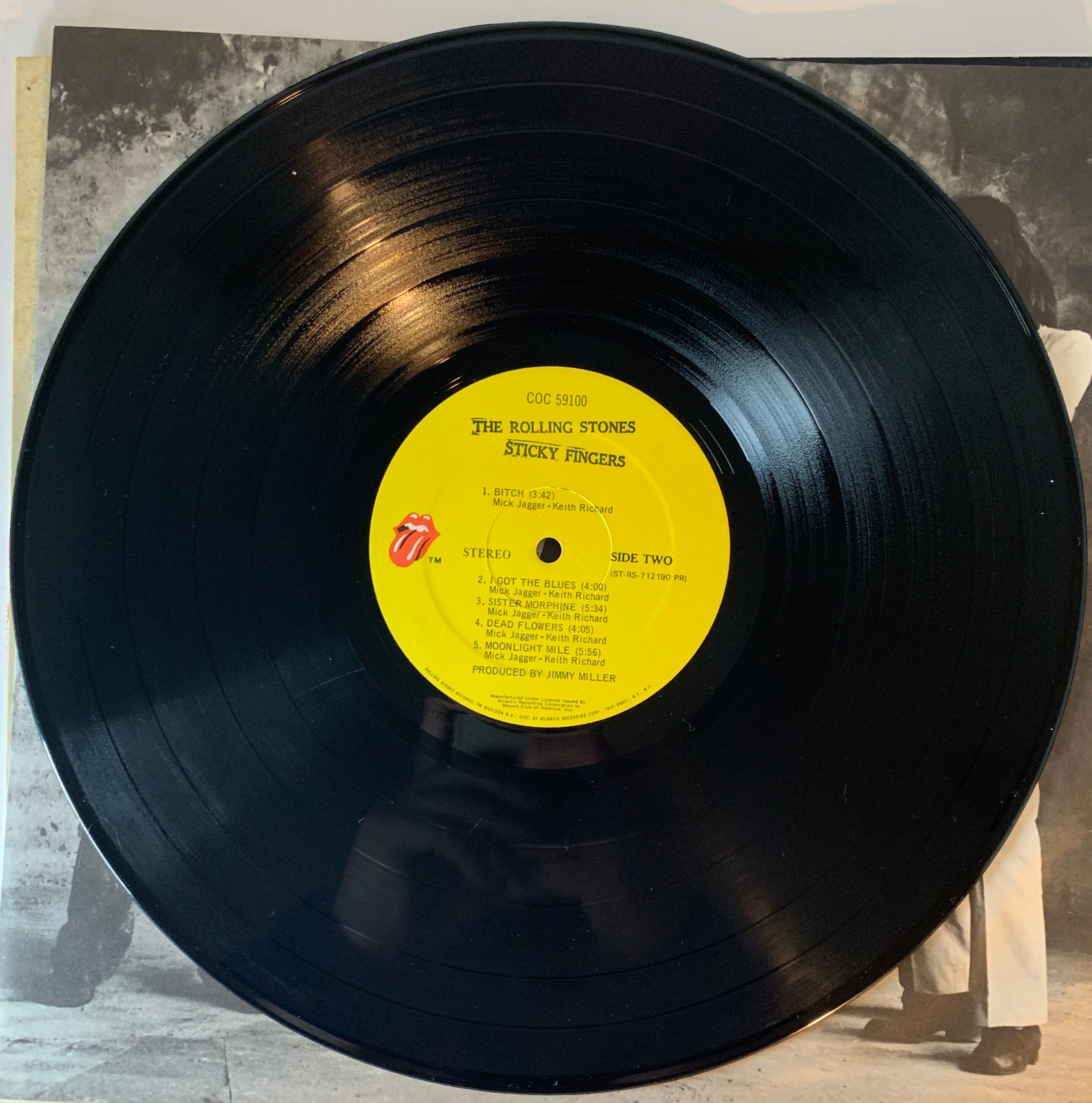 The Rolling Stones Sticky Fingers original US pressing ...