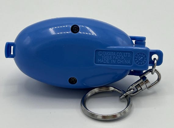 Vintage 1993 Takara Pocket Critters Dolphin World Keychain ~ It