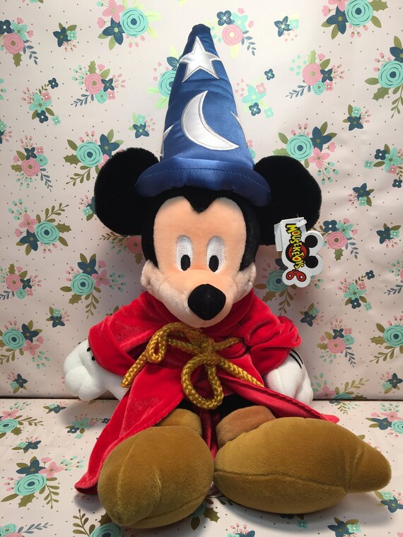 mickey mouse wizard plush