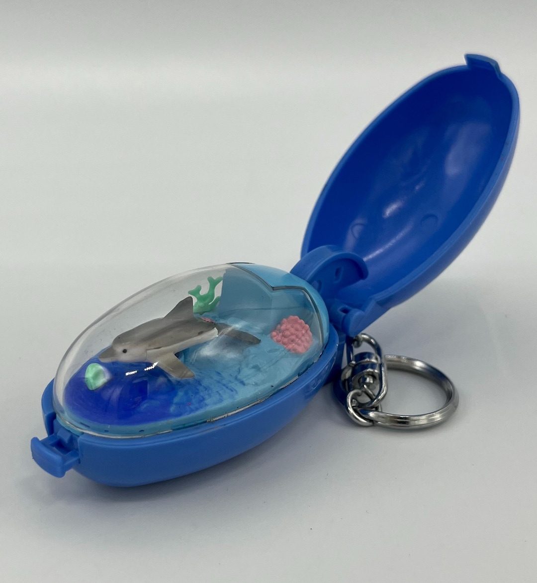 Vintage 1993 Takara Dolphin World Keychain - Etsy