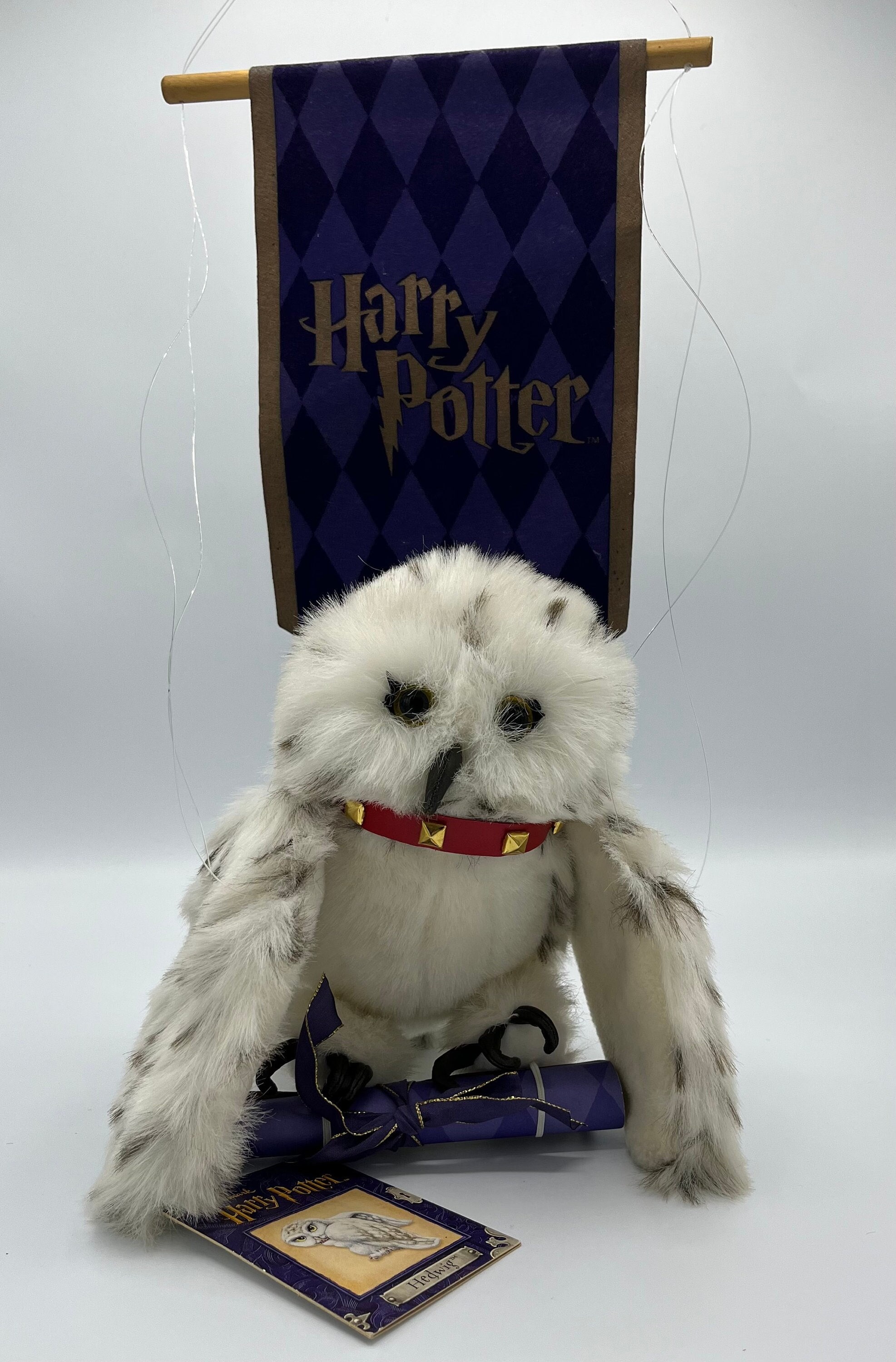 Hallmark Harry Potter Hedwig Stuffed Animal, 9