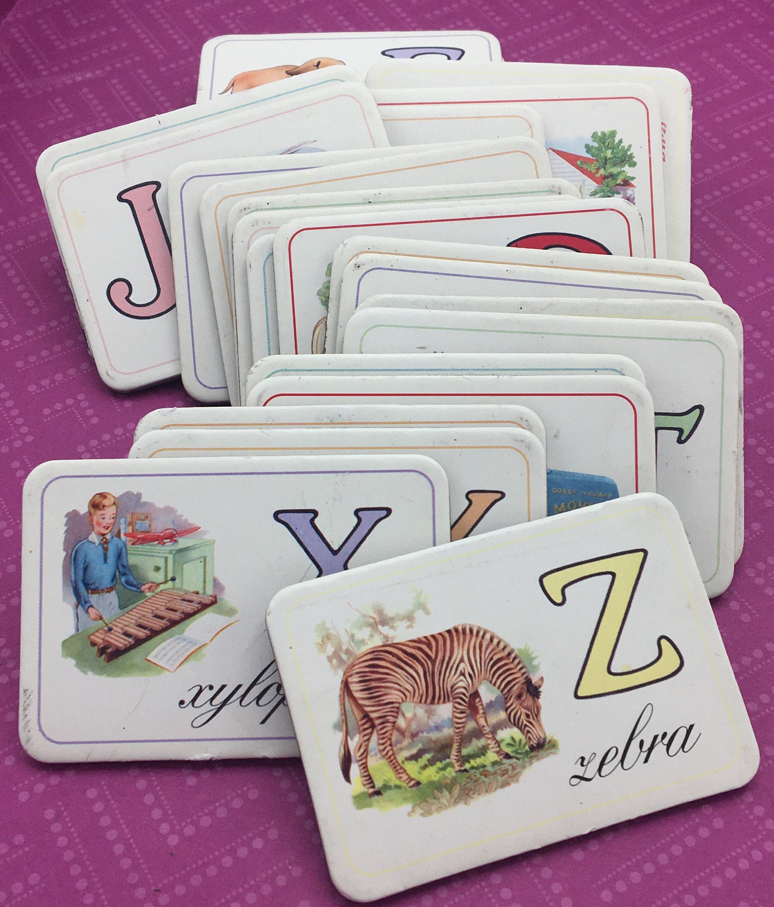 Retro Alphabet Fridge Set of 26 Etsy