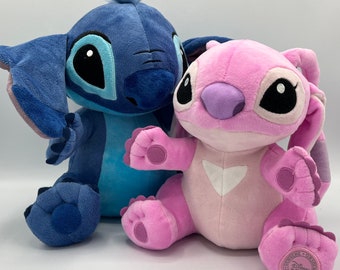 Disney Store Lilo and Stitch Plushes ~Stitch & Angel~