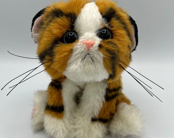 Vintage Tyco Kitty Kitty Kitten Jungle Plush ~Tiger Kitten~