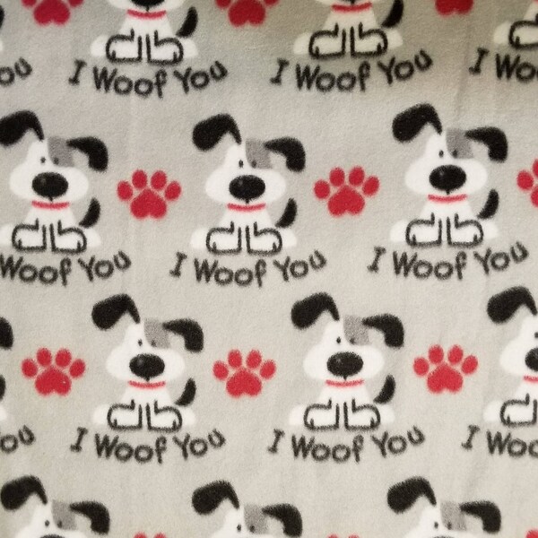 Woof Blanket Etsy