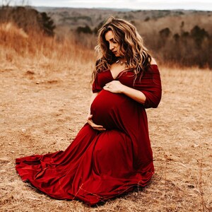 Plus size maternity dress for photo shoot Etsy Belgie