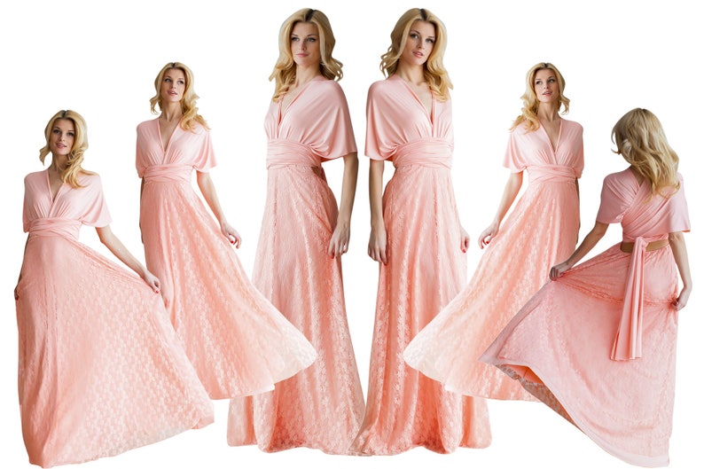 etsy multiway bridesmaid dress