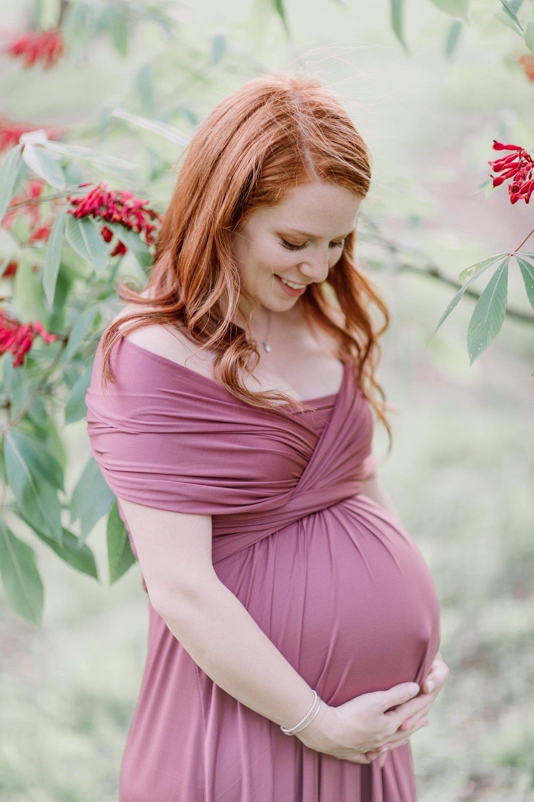 Vestido de maternidad para Baby Shower / Vestido convertible / - Etsy México