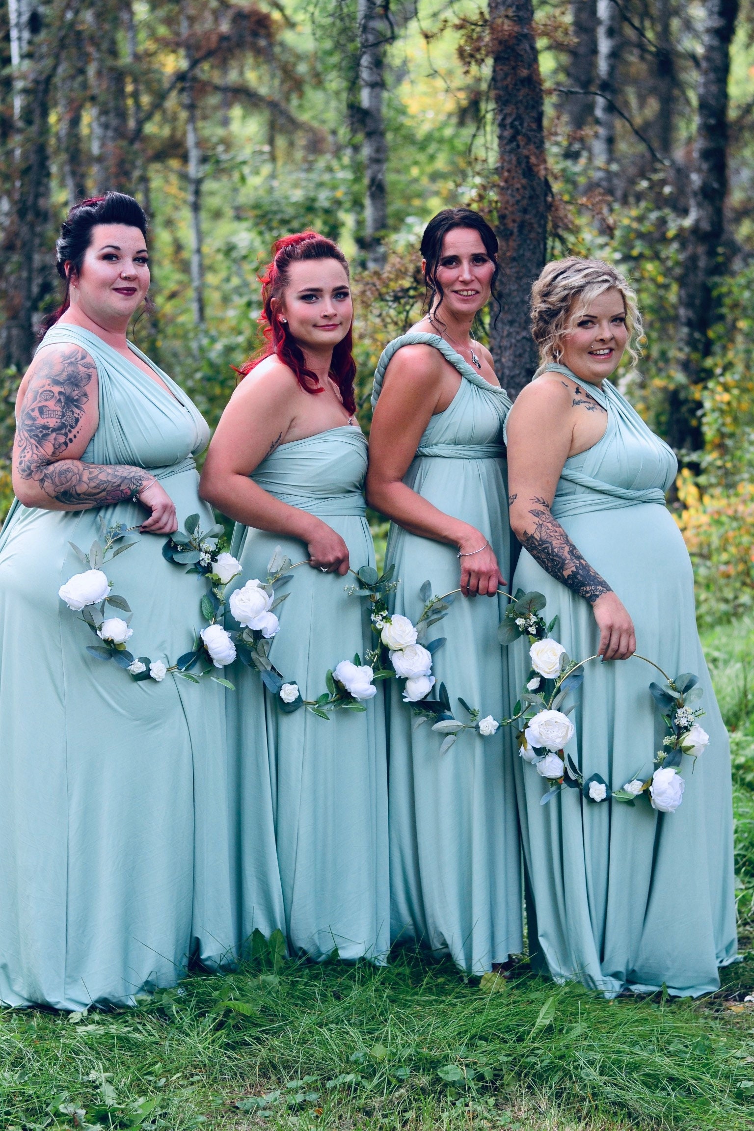 plus size bridesmaid dress