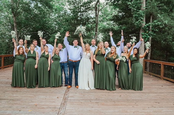 sage green bridesmaid dresses