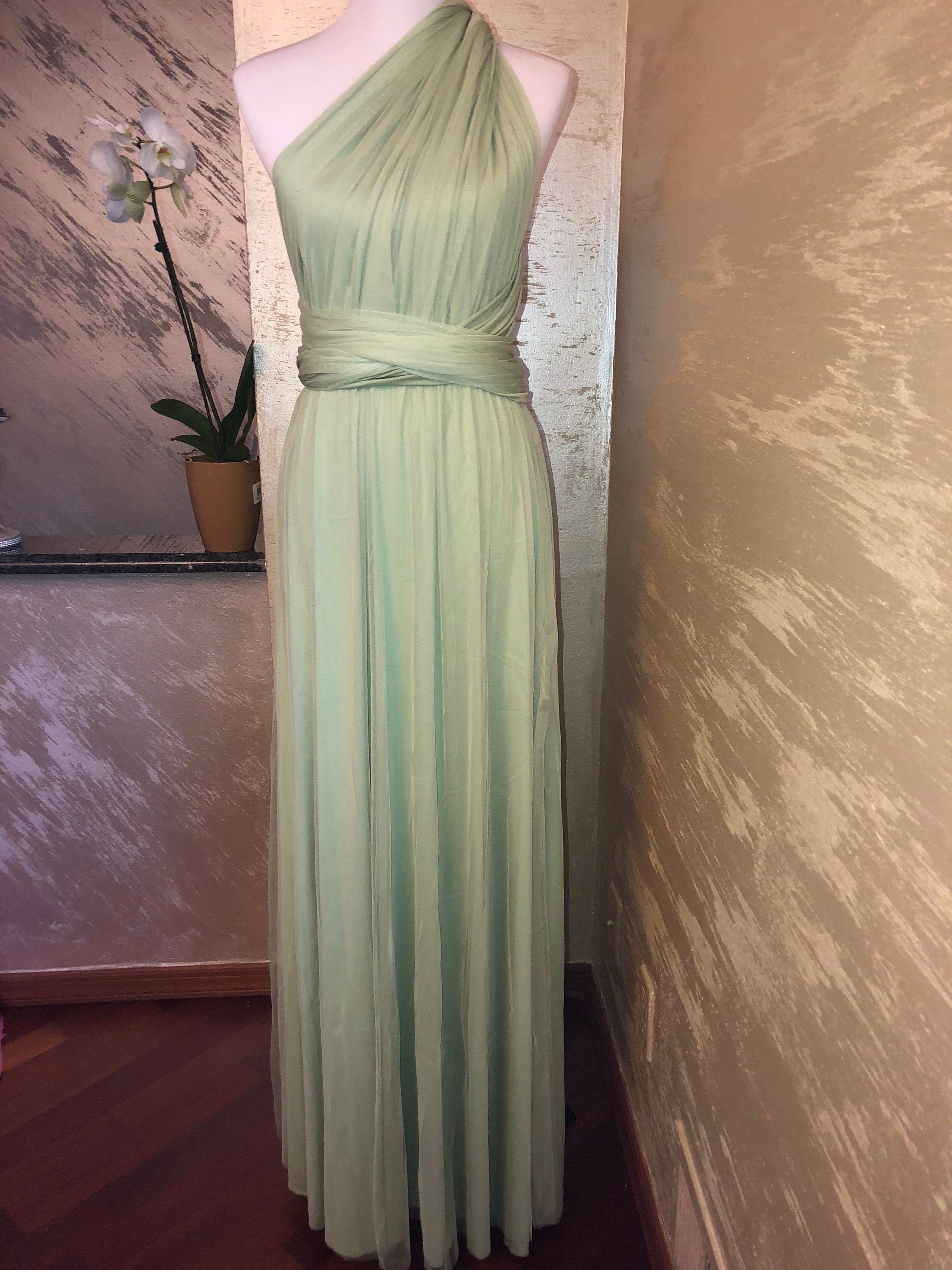 infinity dress mauve