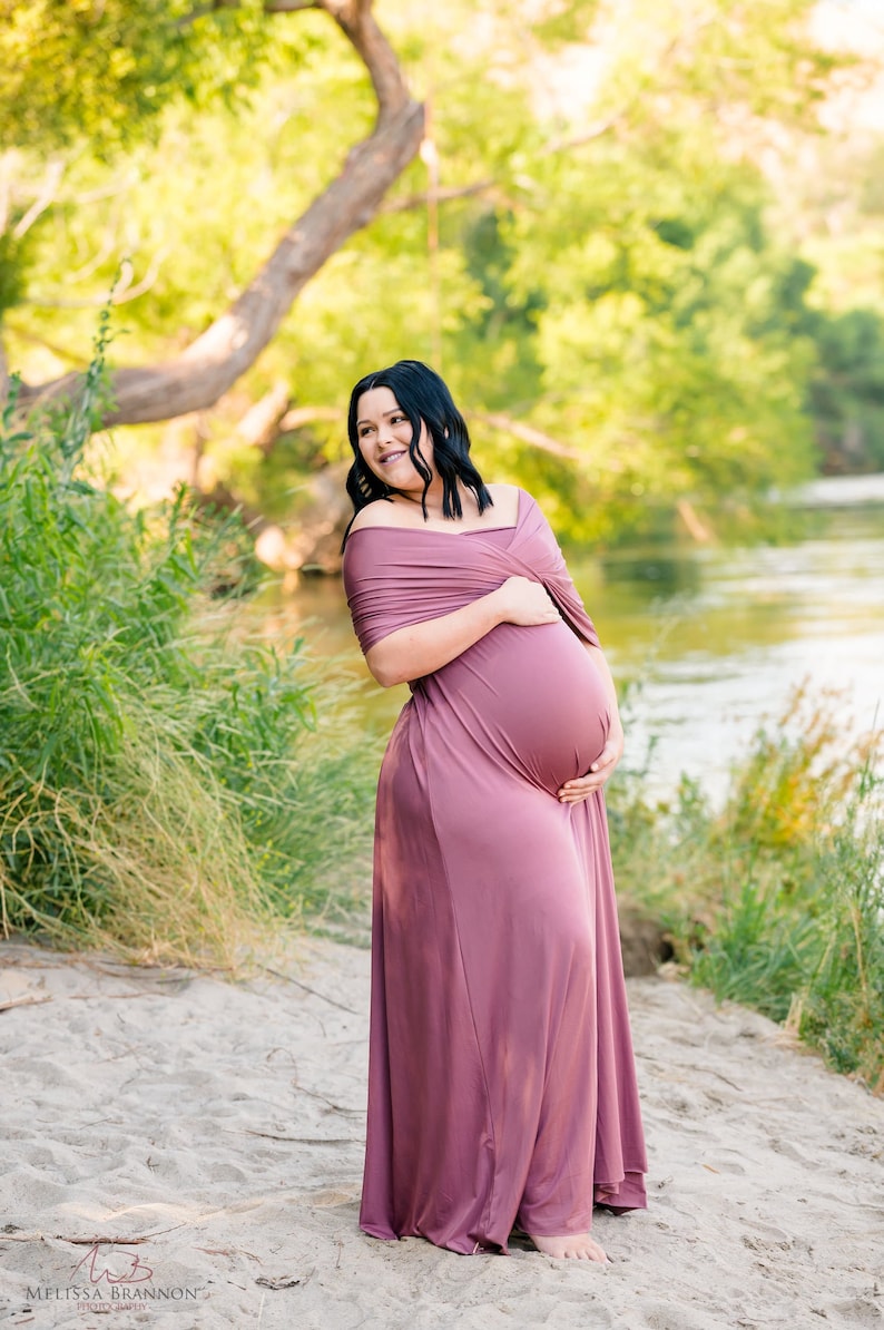 Maternity Dress for Photoshoot Convertible Dress Infinity Etsy