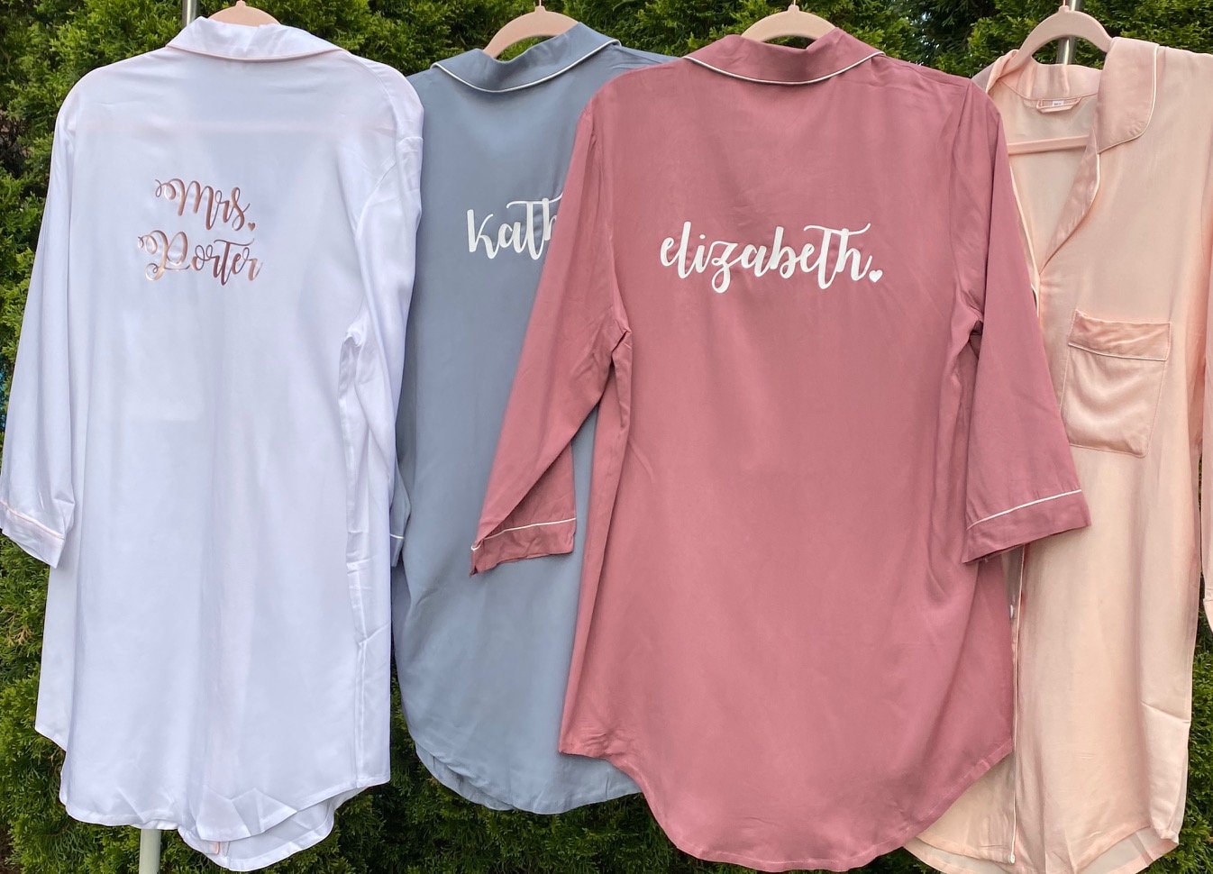 CLEARANCE Sleep Shirts for Bridesmaids 