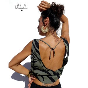 WOMAN SHIRT T..blusa mujer, blusa espalda abierta, blusa verano mujer, blusa boho, blusa ibiza, blusa elegante, blusa ryon