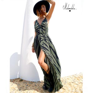 DRESS and JUMPSUIT..2 in 1...Transformable...with pockets...boho dress, Ibiza dress, wedding dress, party dress, asymmetrical dress, glamour