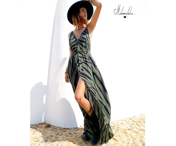 DRESS and JUMPSUIT..2 in 1...transformable...with Pockets...boho Dress, Ibiza  Dress, Wedding Dress, Party Dress, Asymmetrical Dress, Glamour - Etsy