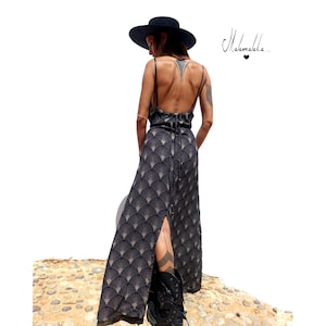 SUKIENKA i KOMBINEZON... 2 w 1... Transformacja... z kieszeniami... sukienka boho, sukienka Ibiza, suknia ślubna, sukienka na imprezę, sukienka asymetryczna, glamour