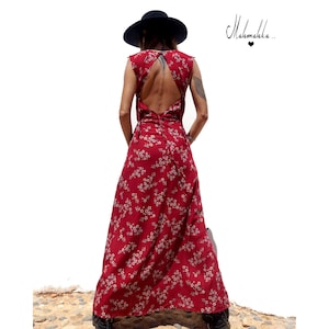 MULLET SKIRT DRESS...Transformable Maxi Dress...Maxi boho dress, backless dress, elegant dress, ibiza dress, party dress,