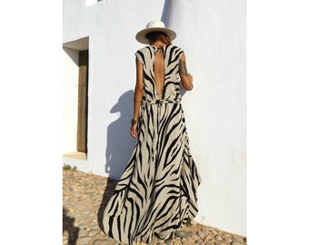 ROBE JUPE MULLET... Robe Maxi Transformable... Robe Maxi boho, robe dos nu, robe slim, robe ibiza, robe de soirée,